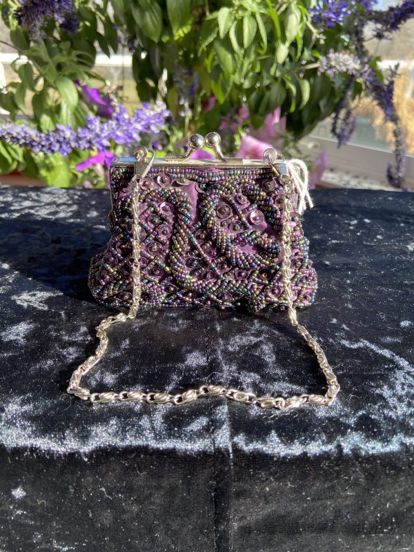 Hand Beaded Coin Purse Dress Bag