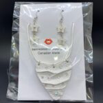 Faux Leather Crystal Bib and Star Set - Image 2